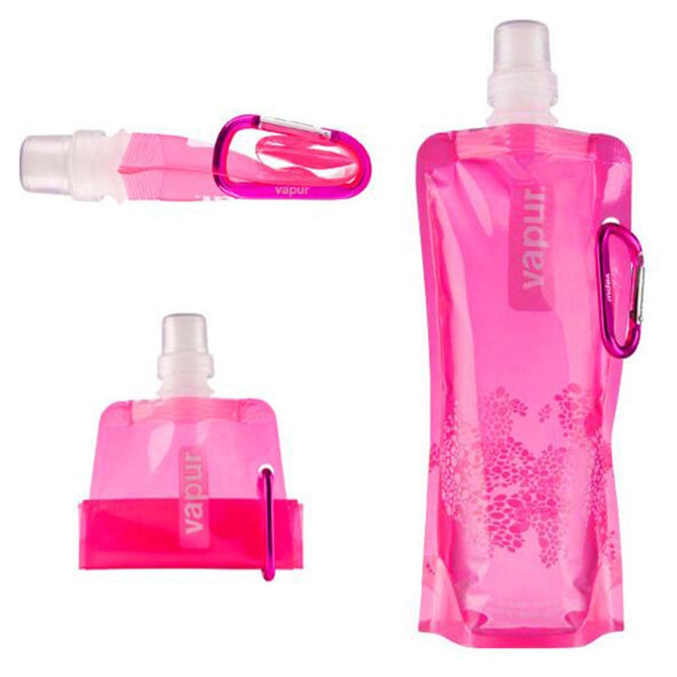 0.5L แบบพกพา Ultralight พับซิลิโคนถุงน้ำอุปกรณ์กีฬากลางแจ้งเดินป่าตั้งแคมป์ Soft Flask กระเป๋ากันน้ำ