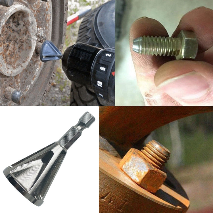 สแตนเลสลบคมภายนอก Chamfer เครื่องมือความแข็งสูง เจาะ Bit ลบ Burr หกเหลี่ยมร่อง chamfer, Hexagonal grooved chamfer