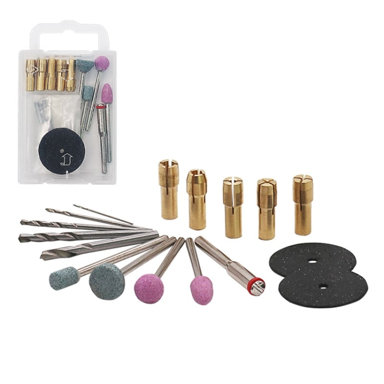 ชุดเครื่องมือไฟฟ้าขนาดเล็ก เจาะ สำหรับการกัดขัด เจาะ ตัดแกะสลัก, Drill Set Tool