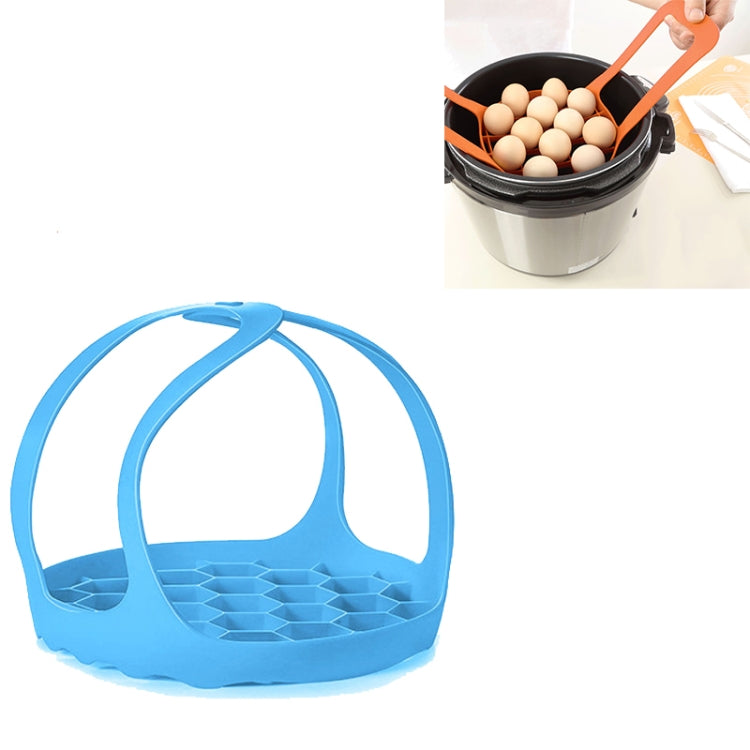 2 PCS ซิลิโคน Steamer หม้อหุงไข่ซิลิโคน Steamer ตะกร้า, 8 Inches, 6.5 Inches