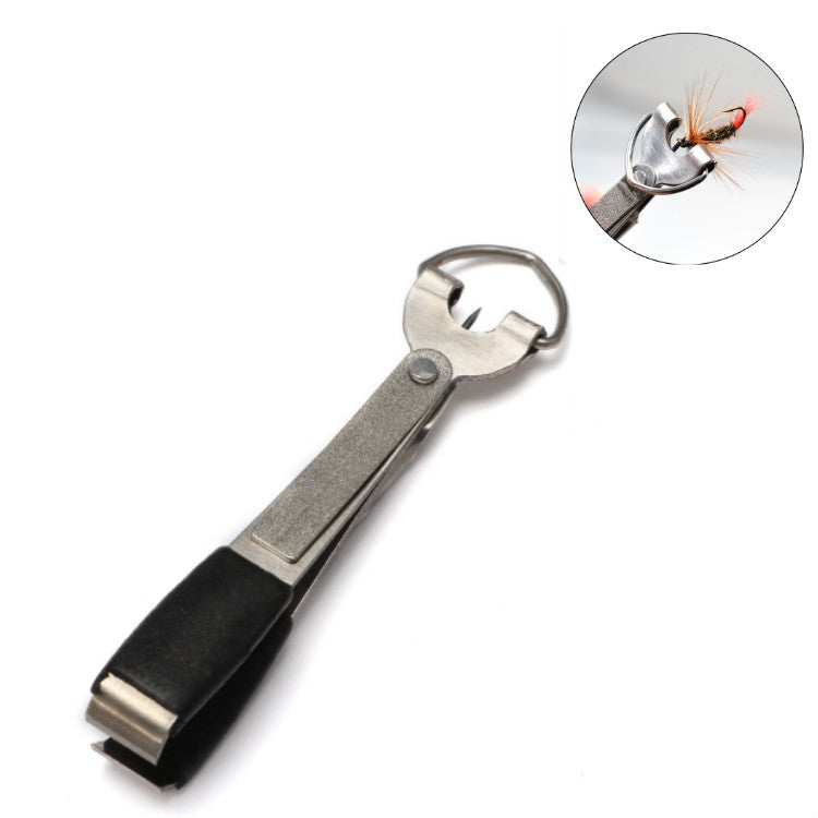 อุปกรณ์ตกปลากลางแจ้งตกปลา CLAMP สายตกปลากรรไกร Telescopic พวงกุญแจ, 2 in 1 With Keychain, 3 in 1 With Keychain, 3 in 1 Fishing Line Knife