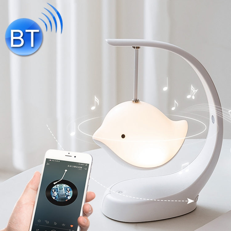 นกลำโพงไฟกลางคืนห้องนอนโคมไฟตั้งโต๊ะเพลงข้างเตียง, Basic, Bluetooth
