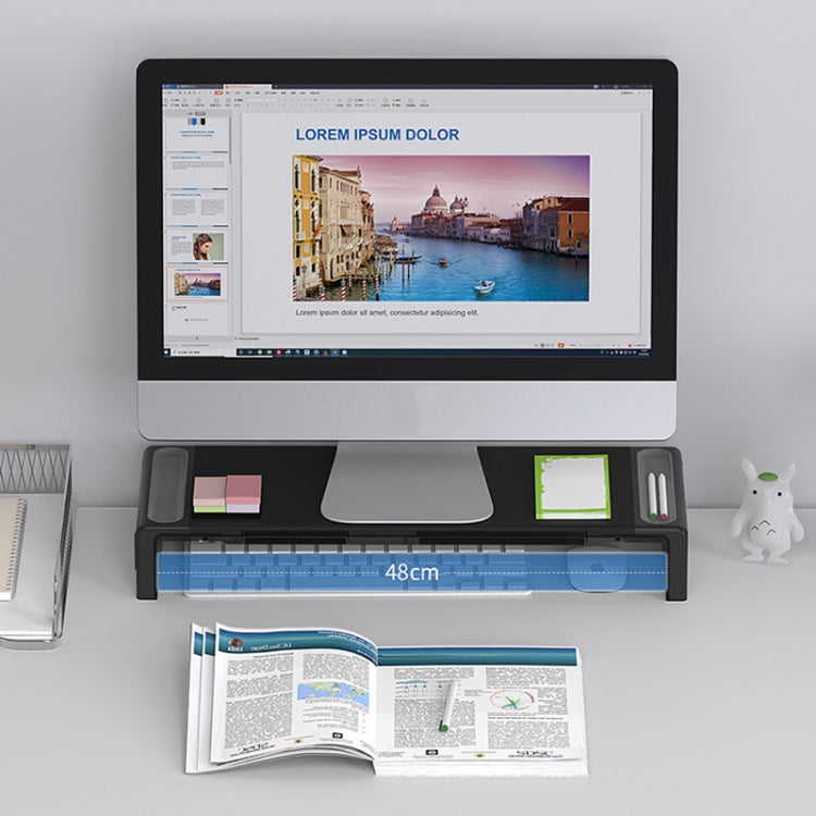 AP2002-2-A Display เพิ่มชั้นวาง Notebook Storage BracketOlmaster, Classic Style, Plus Storage Box
