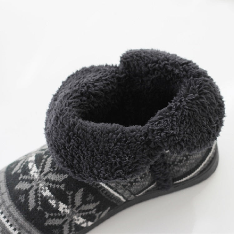 Winter Cashmere Home Boots รองเท้าแตะผ้าฝ้ายหนา, 37-38, 39-40, 41-42, 43-44
