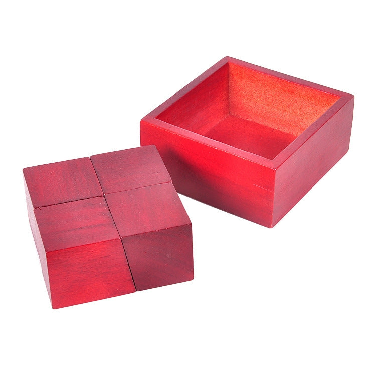 ของเล่นเพื่อการศึกษาไม้คลาสสิกสำหรับผู้ใหญ่ 2 ชิ้น, Block Puzzle