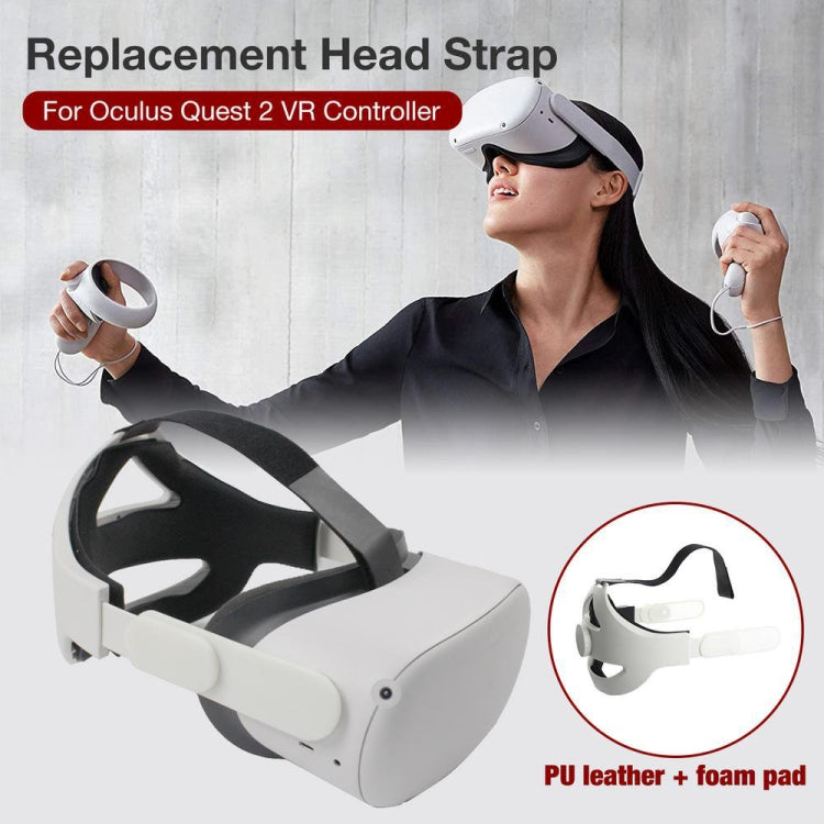 VR ชุดหูฟังทดแทนที่สะดวกสบาย VR อุปกรณ์เสริมแถบคาดศีรษะลดน้ำหนักสำหรับ Oculus Quest 2, Weight Loss Headband