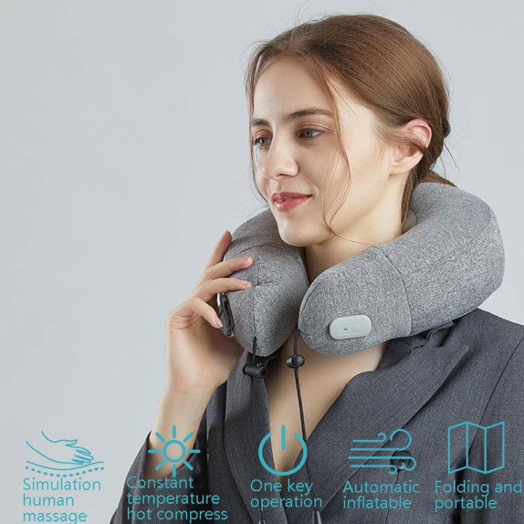 PL60 เครื่องนวดคอหมอนนวดกระดูกสันหลังส่วนคอในครัวเรือนหมอนรองคอรูปตัว U, PL60