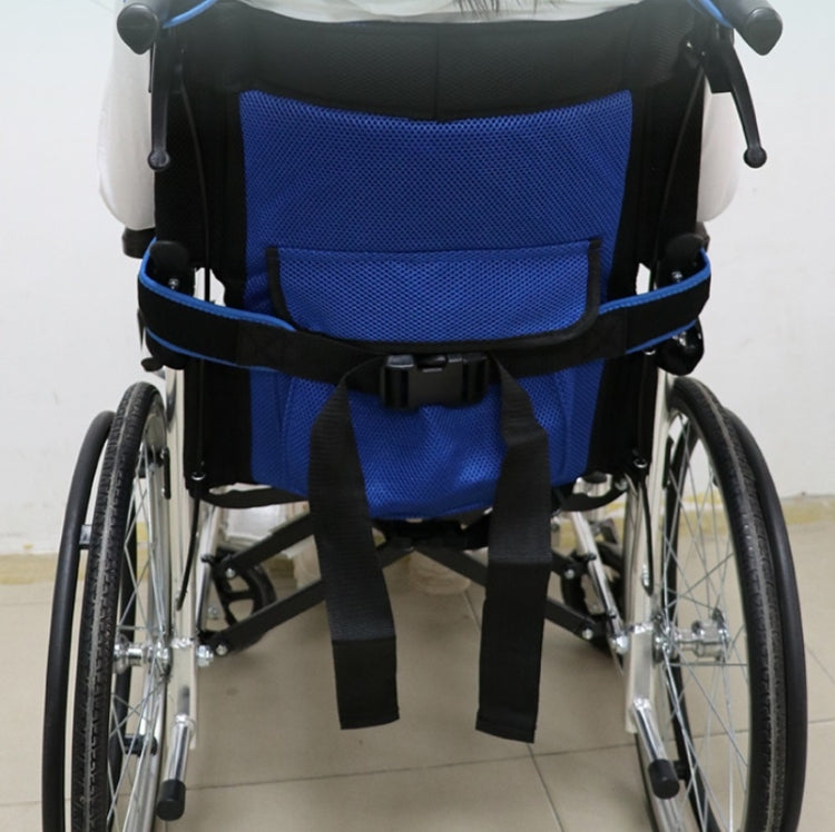 เข็มขัดยึดยางยืดป้องกันการเอียงสำหรับรถเข็นคนพิการ