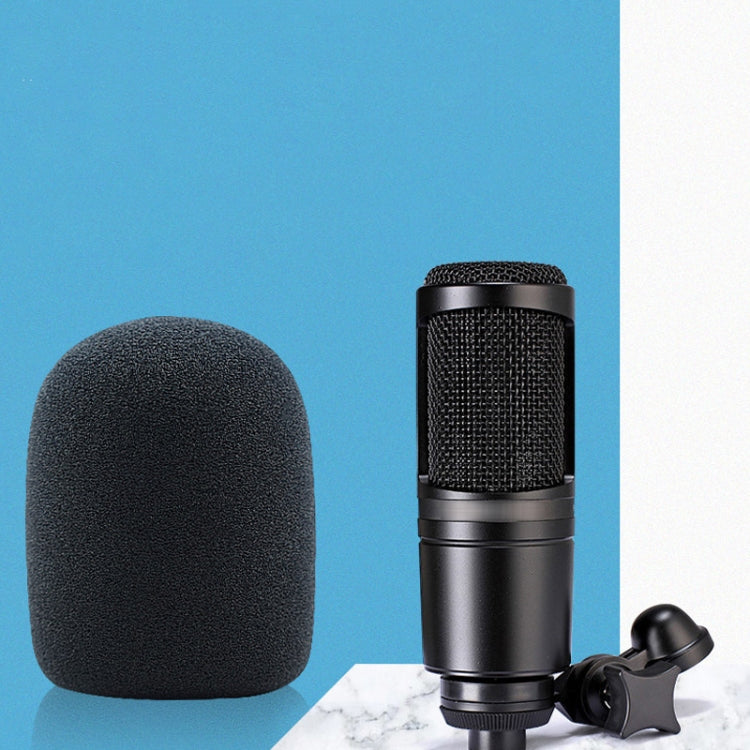 2 PCS เหมาะสำหรับ Audio-Technica AT2020/ATR2500/AT2035 ไมโครโฟนฟองน้ำฝาครอบ Blowout และ Windproof ฝาครอบไมโครโฟน