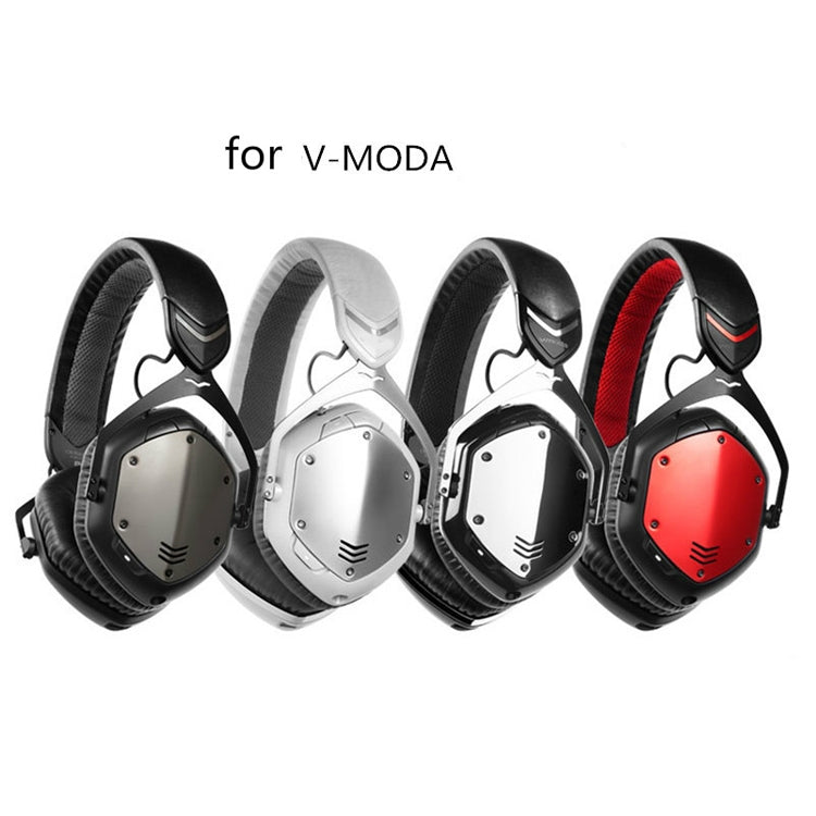2 ชิ้นเหมาะสำหรับ V-Moda LP/M100/LP2 Headest ฟองน้ำปิดหูกันหนาว, Black Black Net