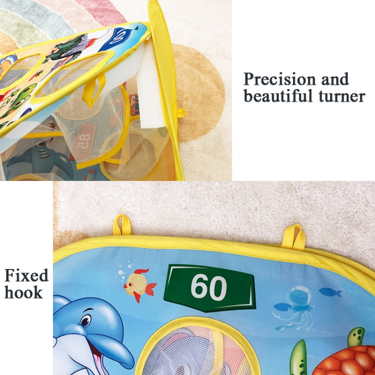 เด็กพับไดโนเสาร์มหาสมุทรโยนกระสอบทรายเต็นท์ของเล่น, Throwing Sandbags Tent Toy