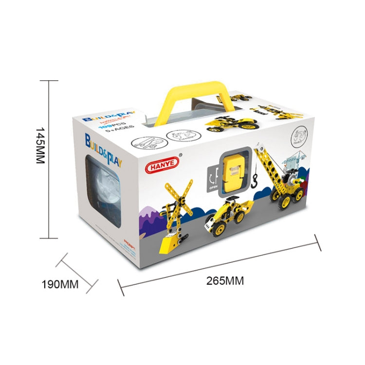 8 in 1 Children Variety Soft ประกอบบล็อกอาคาร 100 ชิ้น DIY วิศวกรรมยานพาหนะรุ่น, 8 in 1 Engineering Vehicle
