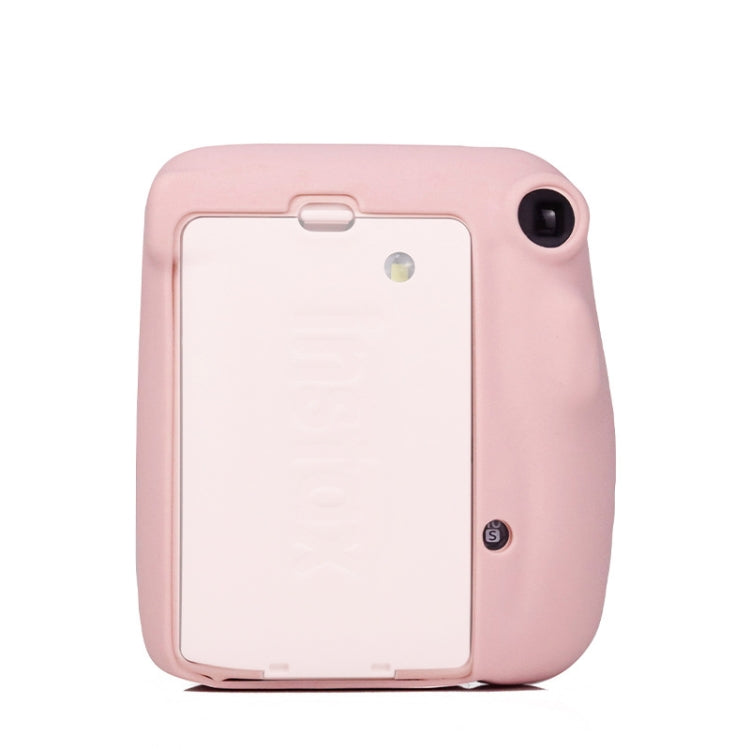 ฝาครอบป้องกันซิลิโคนสีเยลลี่สำหรับกล้อง Fujifilm Instax Mini 11, Jelly Color White, Jelly Color Pink, Jelly Color Blue