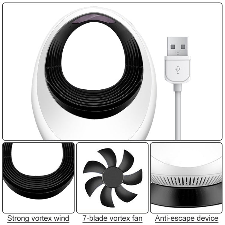 168 LED Photocatalyst Mosquito Killer Lamp โคมไฟจับยุงในครัวเรือน, Mosquito Catching Lamp White