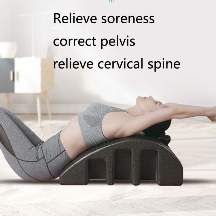 Spine Corrector Yoga Pilates เตียงนวด ฟิตเนส บล็อกโยคะผ่อนคลายกล้ามเนื้อคอ, Spinal Correction