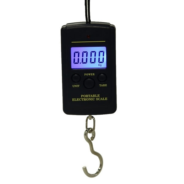 10g มินิเครื่องชั่งตกปลาแบบดิจิตอล Travel Weighting Steelyard แขวนเครื่องชั่งตะขออิเล็กทรอนิกส์เครื่องมือครัวน้ำหนักความจุ: 40 กก, 40kg without Backlight, 40kg with Backlight