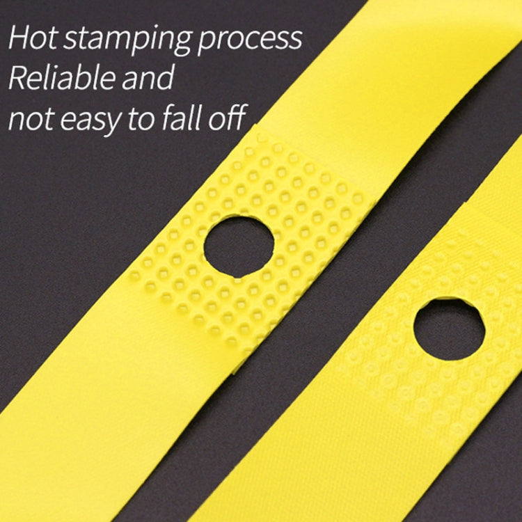 20 PCS Road Mountain Bike Anti-Stab Tyre Pad ชุดล้อจักรยาน PVC Spoke Lining Tape, Red, Yellow