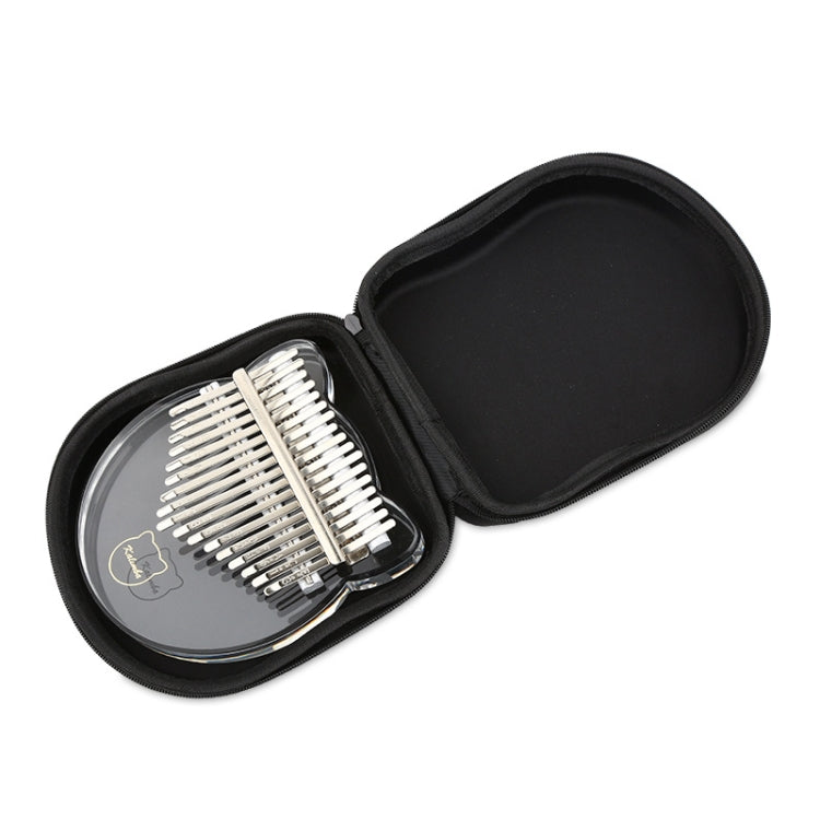 2 PCS Thumb Piano เคส Kalimba EVA Storage Box, Thumb Piano Protective Case