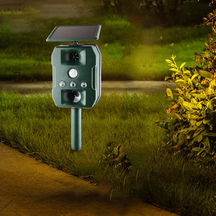 เครื่องไล่เมาส์อัลตราโซนิค เครื่องไล่สัตว์กลางแจ้งพลังงานแสงอาทิตย์, Ultrasonic Animal Repeller