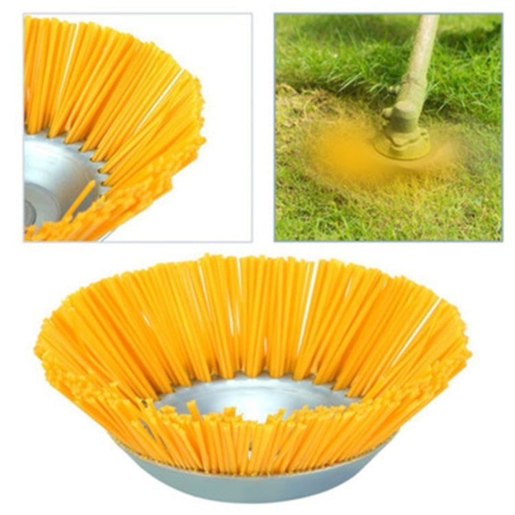 8 นิ้วลวดไนล่อนเครื่องกำจัดวัชพืชหัวชามชนิดแปรงกำจัดวัชพืช, 8 Inch Weeding Brush
