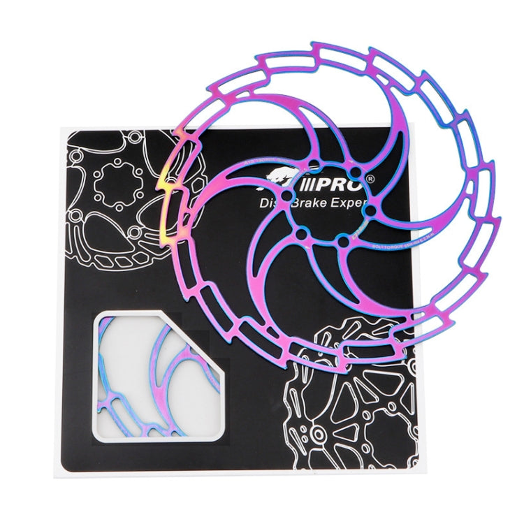 IIIPRO Bike Disc Mountain Bike Hollow Disc Dish Six Nail Brake Pad, สไตล์:, 160mm, 180mm, 203mm