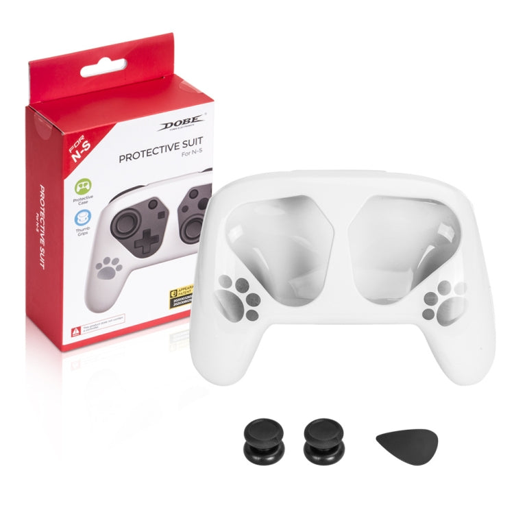 DOBE TNS-1171 Gamepad Protection Set Handle เคส + Rocker Cap สำหรับ Nintendo Switch Pro, TNS-1171