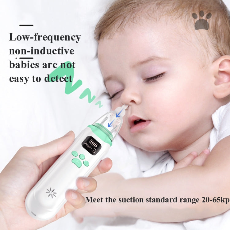 เครื่องดูดน้ำมูกไฟฟ้าสำหรับทารกพร้อมที่ล้างจมูกแบบปรับได้ 3 เกียร์, Electric Nasal Aspirator
