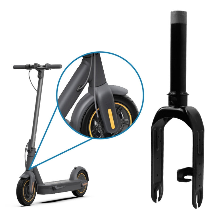 อุปกรณ์เสริมสกู๊ตเตอร์ ล้อหน้า ส้อมหน้า ส่วนประกอบสำหรับ Ninebot MAX G30, For Ninebot MAX G30