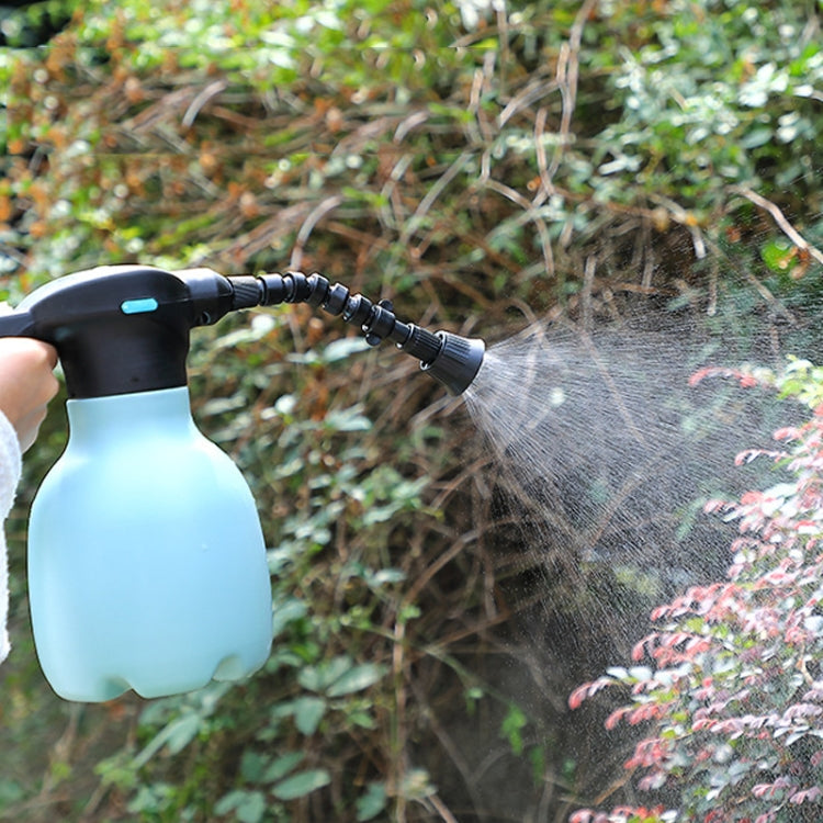 1.5L Garden Electric Watering Can อุปกรณ์รดน้ำดอกไม้ในครัวเรือนแบบใช้มือถือ, Blue, Blue + Universal Nozzle