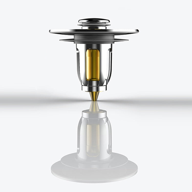 ปลั๊กอุดกันรั่วของอ่างล้างหน้า แกนตีกลับแบบกด, Push-Type Plug