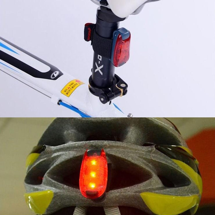 3 ชิ้นขี่จักรยานกลางแจ้งกลางคืนวิ่งไฟท้ายจักรยานแสงอุ่น, 3 LED Red, 3 LED Blue, 3 LED Green, 5 LED Red, 5 LED Blue, 5 LED Green