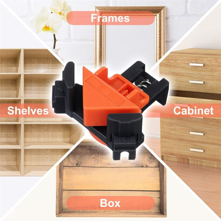 4 ชิ้น/เซ็ต 90 องศางานไม้มุมขวาคลิป, Right Angle Clip