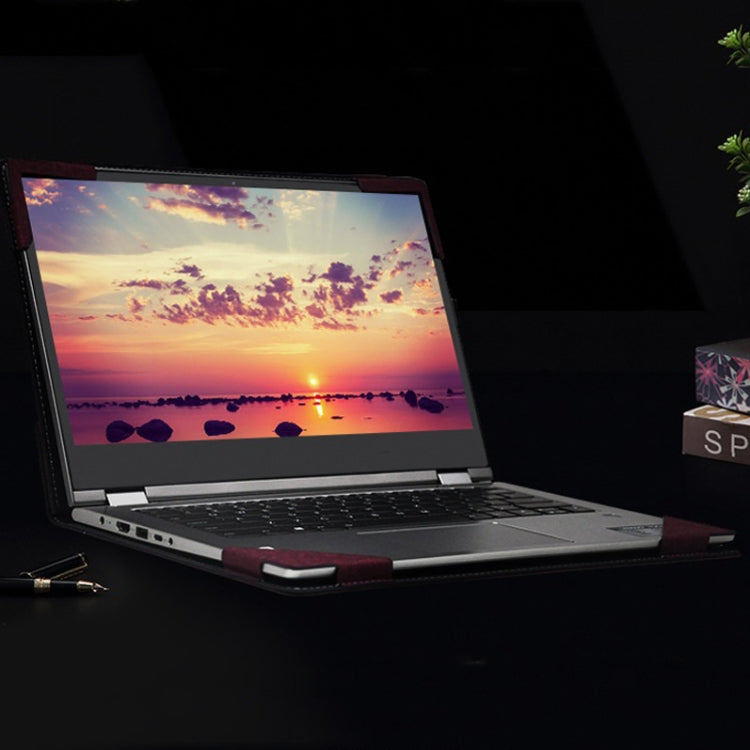 กระเป๋าแล็ปท็อปหนัง PU, For HP Spectre X360 13-AW 13.3, For HP Spectre X360 15-EB 15.6