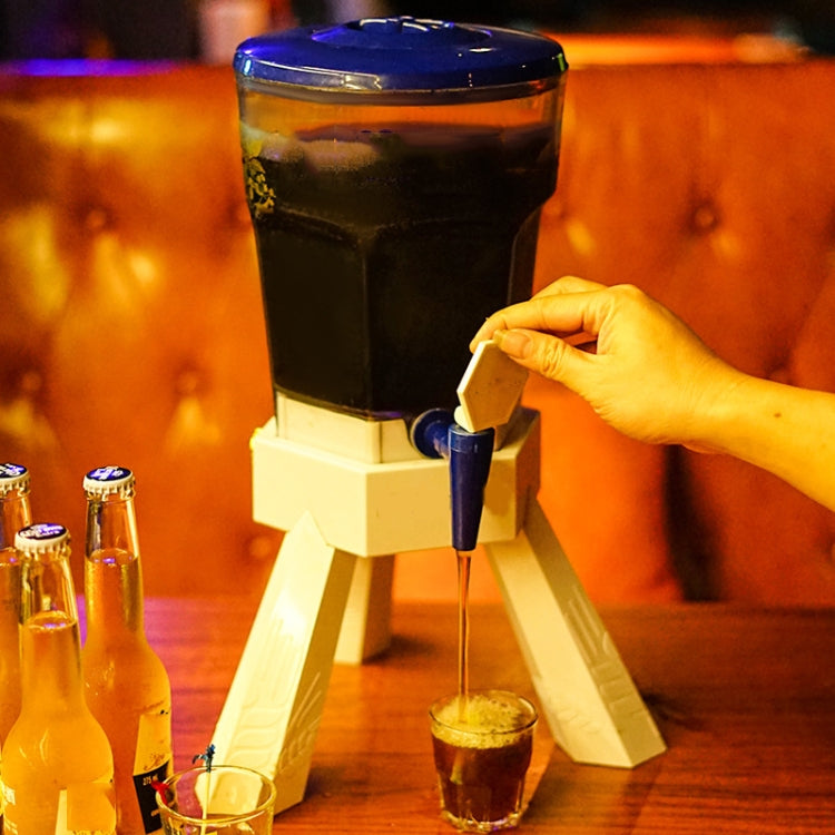 3L ไวน์แคนนอนบาร์ถังเบียร์พร้อมก๊อกน้ำถังโค้กคอนเทนเนอร์, Coke Barrel Container( Blue), Coke Barrel Container(White), Coke Barrel Container( Green)