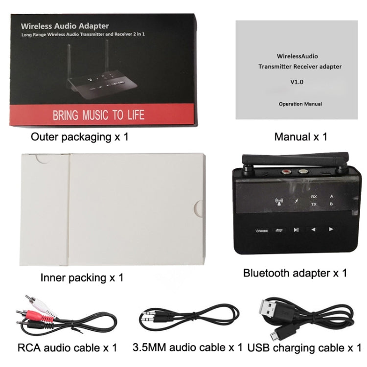 B2 อะแดปเตอร์ส่งสัญญาณเสียง Bluetooth, B2