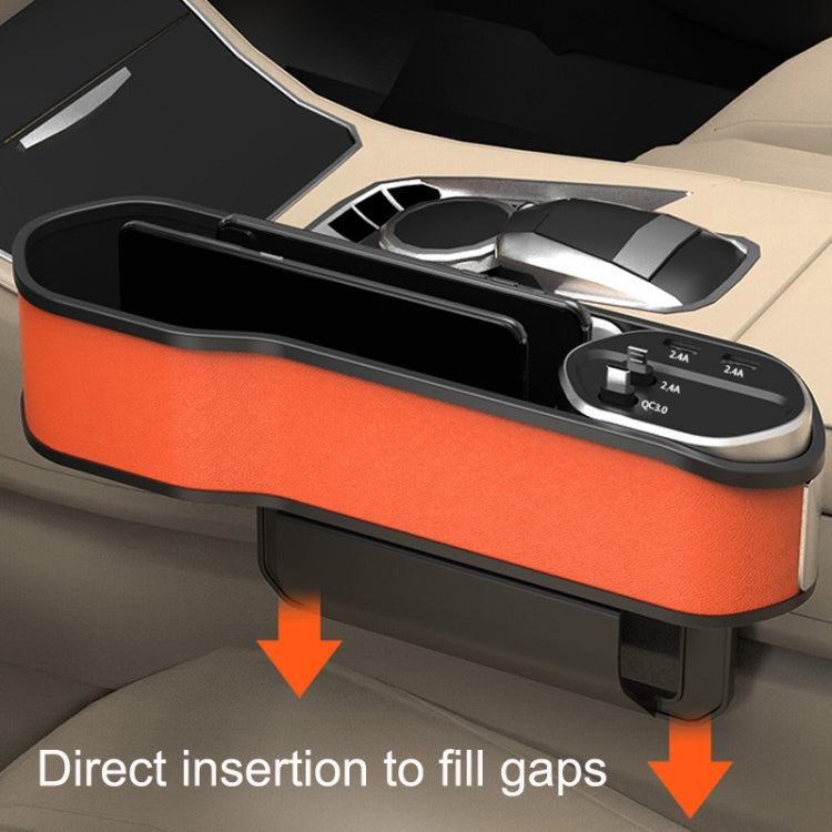กล่องเก็บของเอนกประสงค์ Car Seat Slot สไตล์:, USB With Wireless Charge Type, USB Without Wireless Charge Type, Storage Type