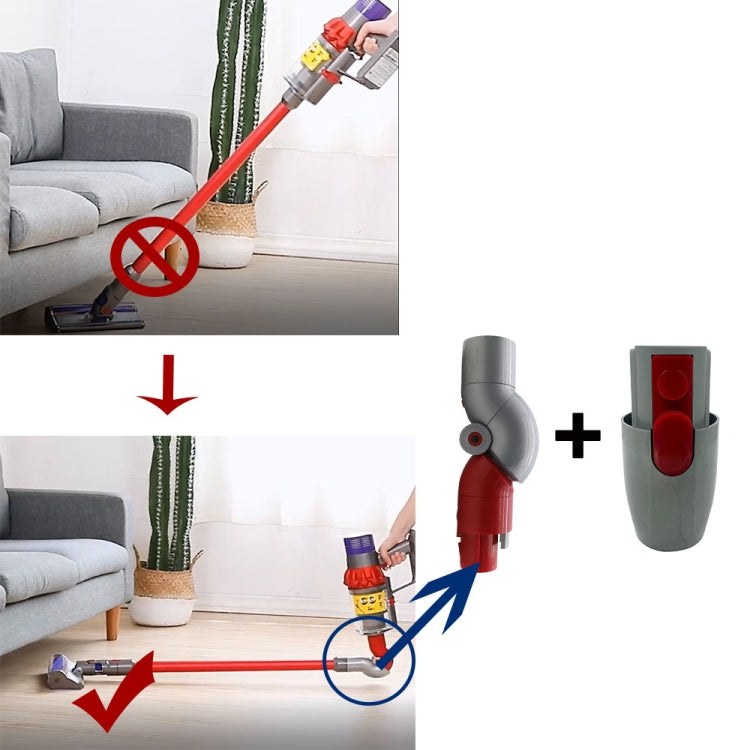อะแดปเตอร์หัวเครื่องดูดฝุ่นเหมาะสำหรับ Dyson V7 V8 V10 V11, Top Adapter, Bottom Adapter