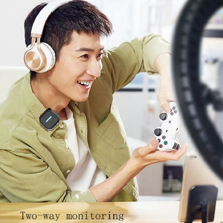 ไมโครโฟนไร้สายแบบตัดเสียงรบกวนกลางแจ้งระดับมืออาชีพ, Type-C, Type-C+Apple Adapter, Type-C+External Microphone, Type-C+Apple Adapter+External Microphone