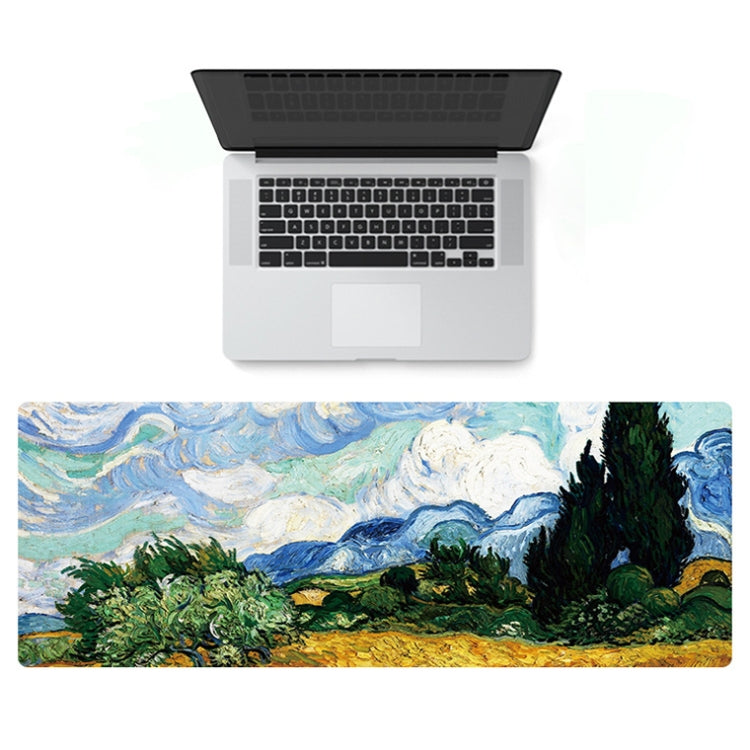 Am002 แผ่นรองเมาส์ยางตั้งโต๊ะขนาดใหญ่สำหรับวาดภาพสีน้ำมัน, 300x800x5mm Stitched Edges, 400x900x4mm Stitched Edges, 400x900x5mm Stitched Edges, 300x800x3mm Stitched Edges, 300x800x4mm Stitched Edges