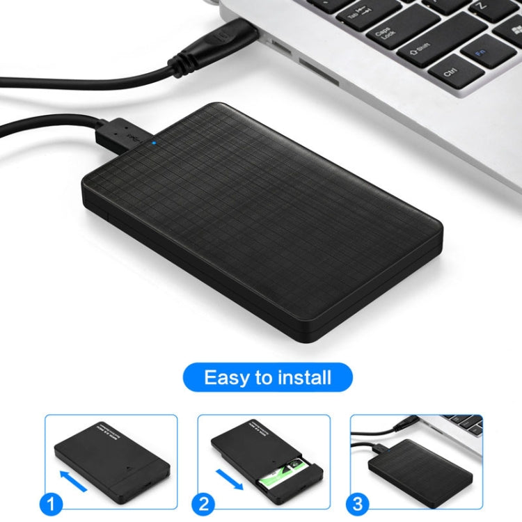 E39 2.5 นิ้ว USB3.0 SATA กล่องฮาร์ดดิสก์แบบพกพา, E39