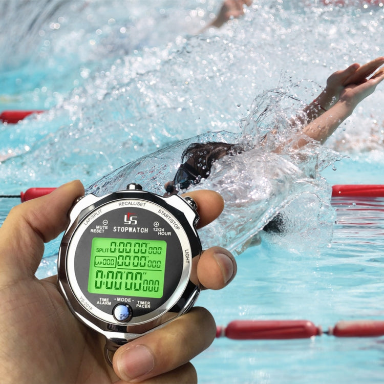 YS Running Training Stopwatch Timer Metal Luminous Stopwatch สไตล์:, One Hundred Memory, Two Hundred Memory