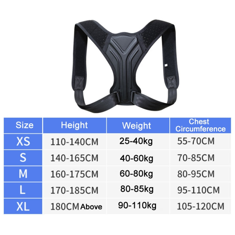ผู้ใหญ่เด็กที่มองไม่เห็นระบายอากาศต่อต้านหลังค่อมเข็มขัดแก้ไข, XS, S, M, L, XL