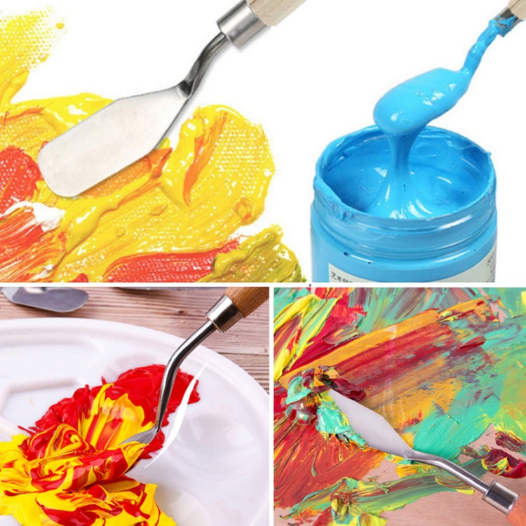 13 ใน 1 ภาพวาดสีน้ำมันรูปทรงพิเศษ Scraper Painting Creation Art Palette Knife, 13 In 1