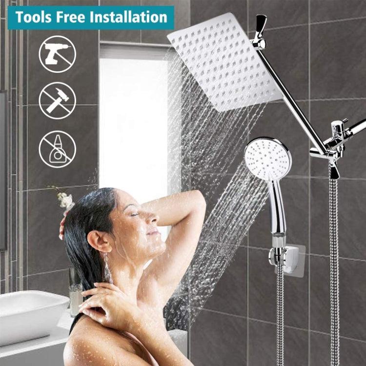 ชุดฝักบัวคู่แบบใช้มือถือแบบสเปรย์ประหยัดน้ำแรงดันสูง, Dual Shower Set