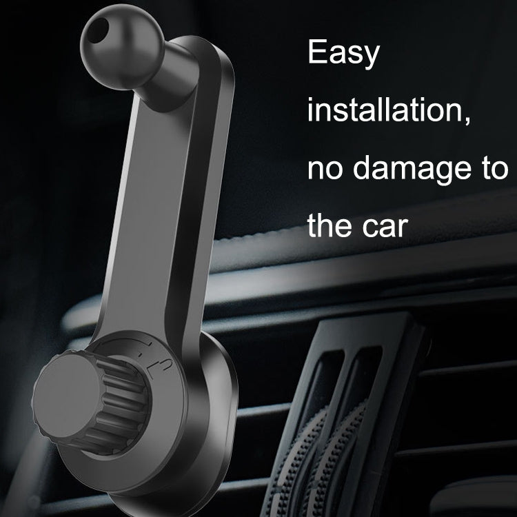 5PCS Car Extension Hook อุปกรณ์เสริมขายึดโทรศัพท์มือถือ Round Air Outlet Bracket, 13mm Ball Head, 15mm Ball Head, 17mm Ball Head