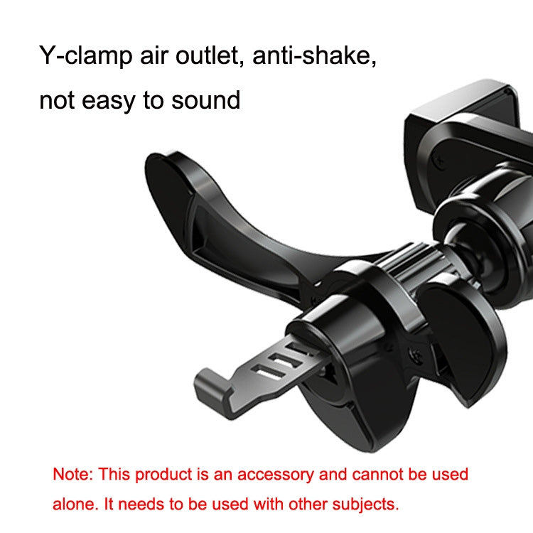 5PCS P-0028 ตัวยึดโทรศัพท์มือถือ Hook Car Round Air Outlet Bracket คลิปโฟลเดอร์