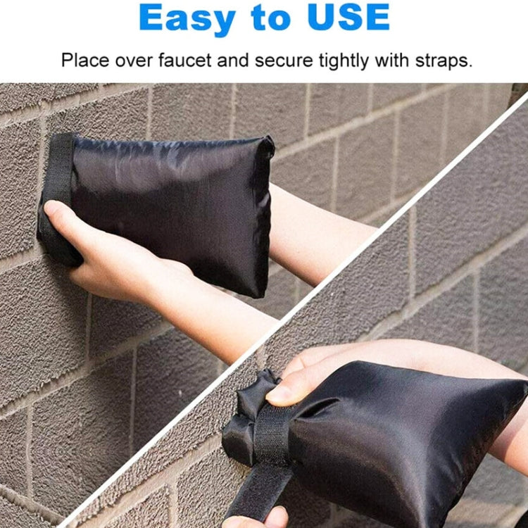 ผ้าอ๊อกซ์ฟอร์ด Winter Outdoor Faucet Frost Protection Cover, Rope Model