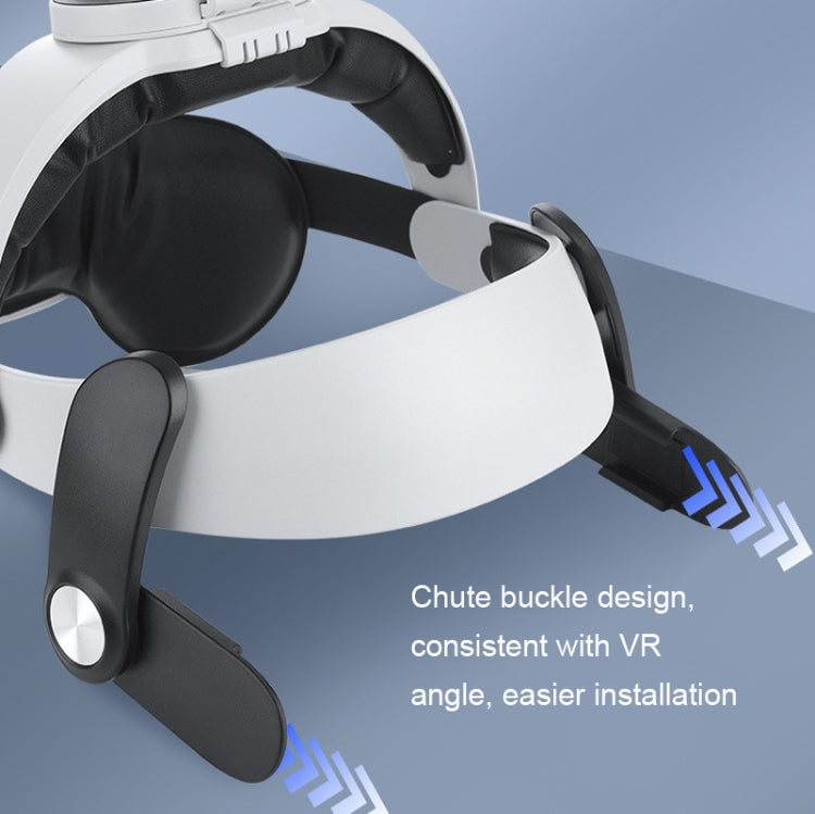 สายรัดศีรษะ VQ2 Elite พร้อมที่ใส่แบตเตอรี่สำหรับ Oculus Quest 2, VQ2 Head Strap