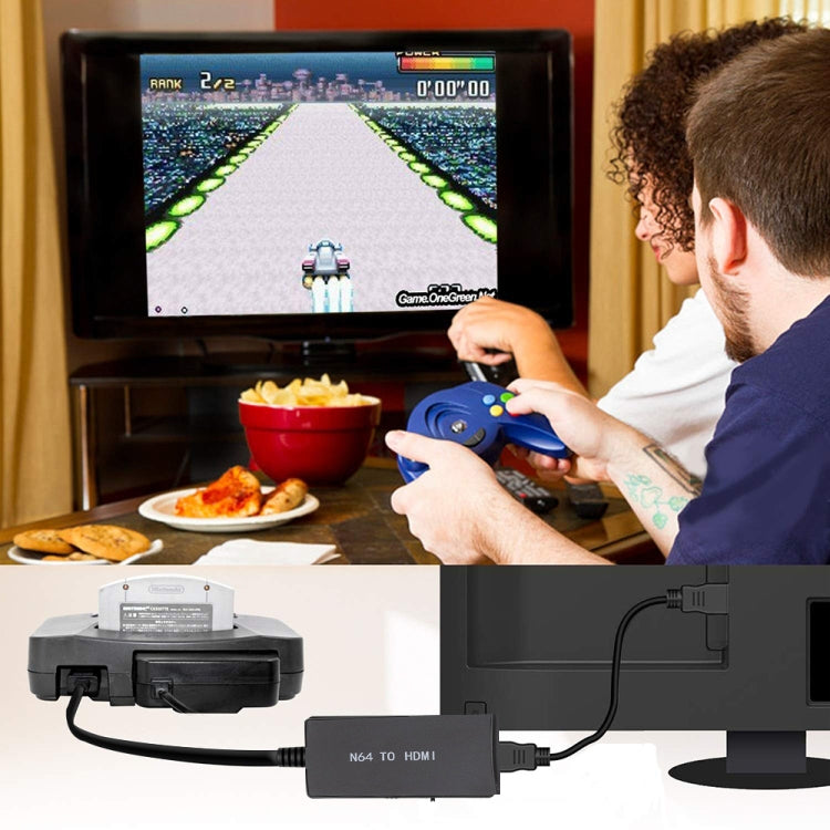 N64 เป็นสายแปลง HDMI HD สำหรับ N64/GameCube/SNES, Converter HD Cable