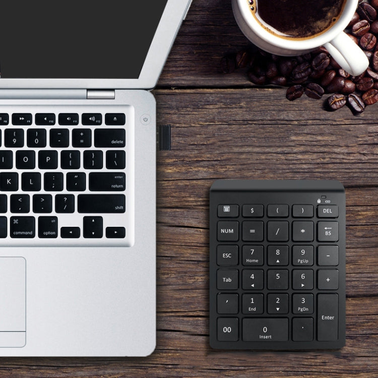 BT302 28 Keys Laptop Mini Wireless Keyboard, ข้อมูลจำเพาะ:, Bluetooth (Black), Bluetooth (Gray), 2.4G (Black), 2.4G (Gray)